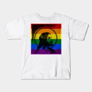 Rainbow Jesus Kids T-Shirt